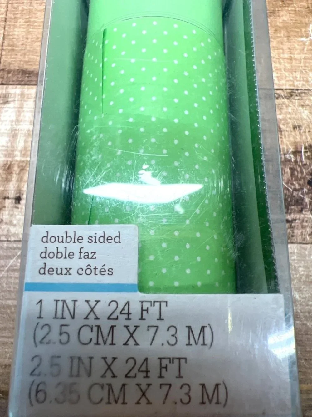 4 Pkg Martha Stewart Crafts Double-Sided Decorative Paper Rolls 1 In & 2.5 In X